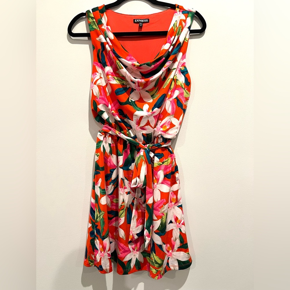 Express Floral Dress - Multicolor